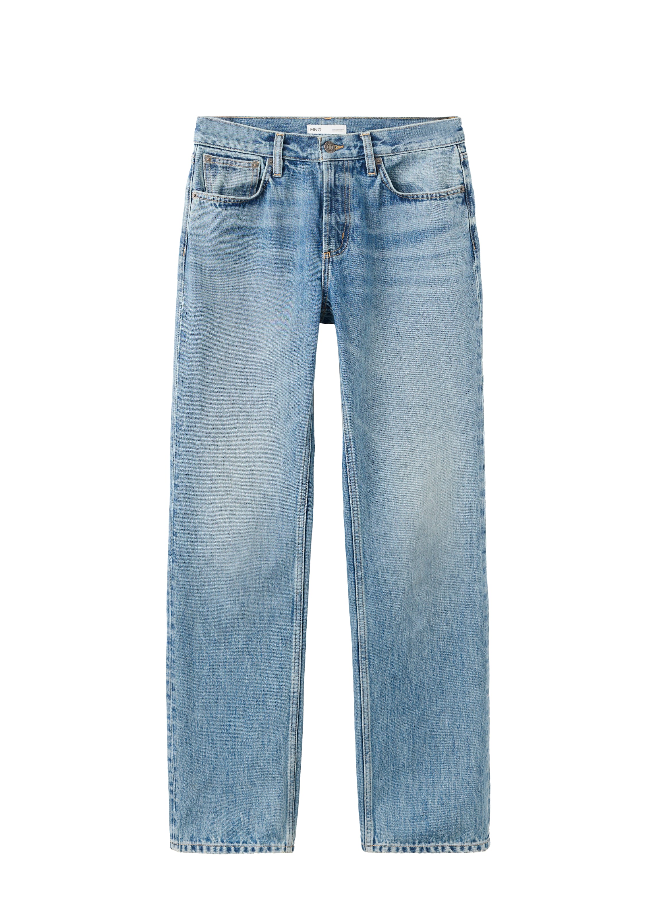 regular Jeans 'CAROLINE' di MANGO in blu: frontale