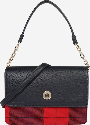 TOMMY HILFIGER Tasche 'Honey' in rot / schwarz, Produktansicht