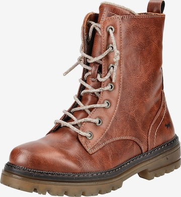 MUSTANG Stiefelette in Braun: Vorderseite