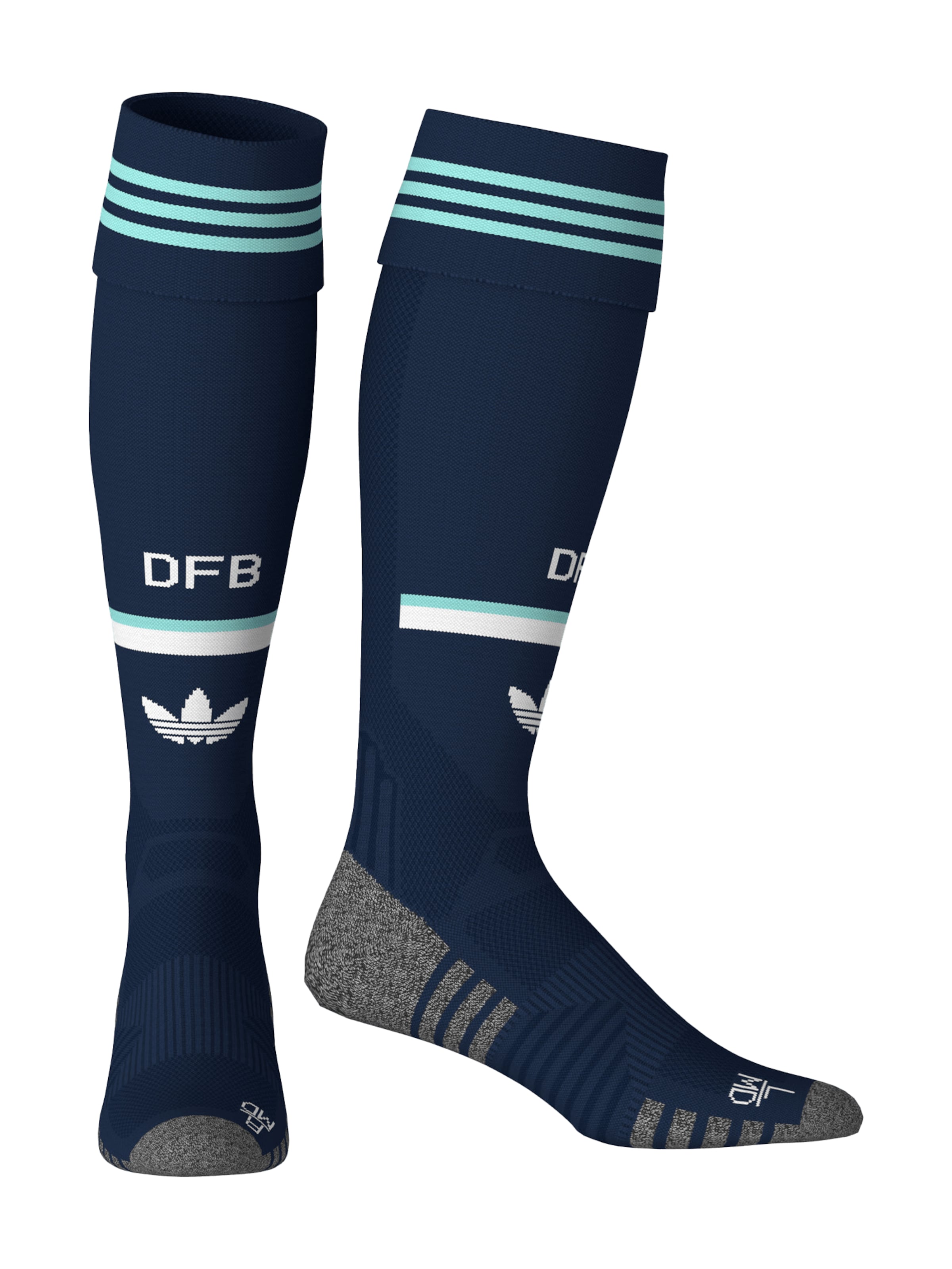 ADIDAS ORIGINALS Stutzen DFB Away in Blau: Vorderseite