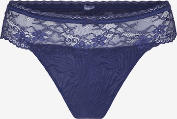 LingaDore String 'DAILY' in Blauw: voorkant