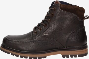 SIOUX Lace-Up Boots 'Jadranko-701' in Brown