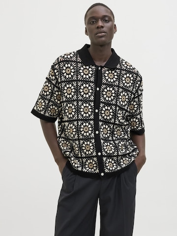 Coupe regular T-Shirt JACK & JONES en noir : devant