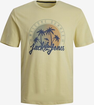 bēšs JACK & JONES T-Krekls 'SUMMER VIBE'