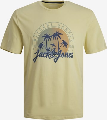 JACK & JONES Shirt 'SUMMER VIBE' in Beige