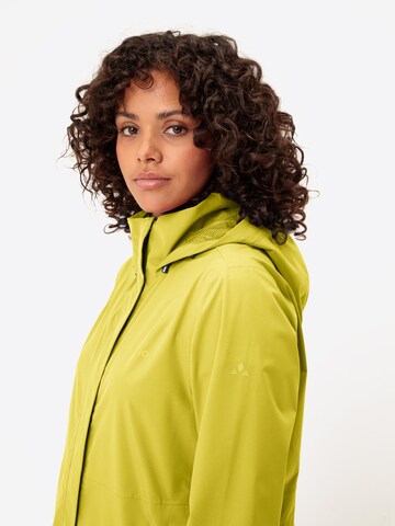 VAUDE Outdoor Coat 'Mineo' in Yellow