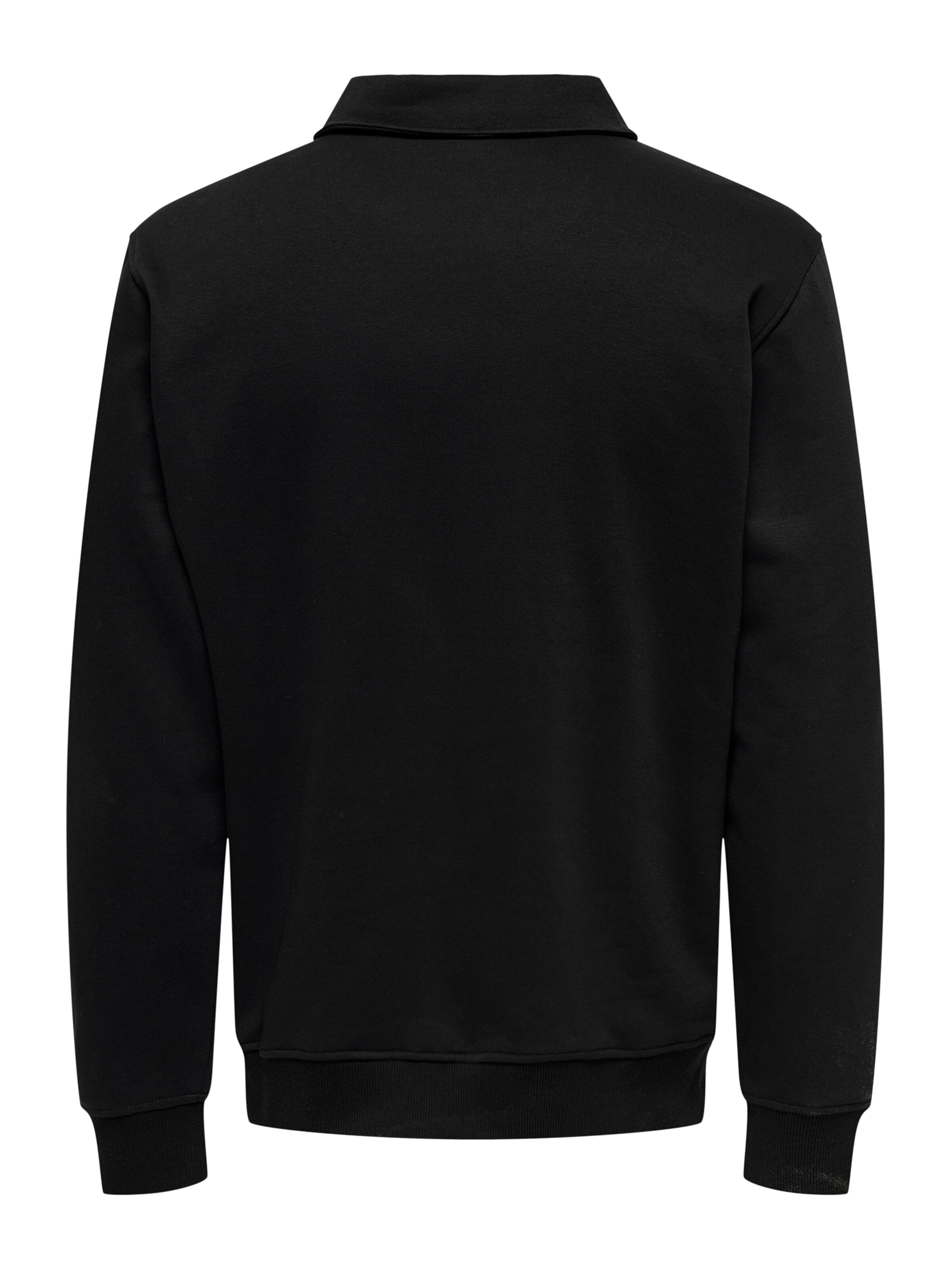 Only & Sons Sweatshirt 'ONSDAVID' in Schwarz
