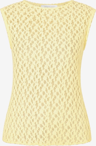 SASSYCLASSY Top in Gelb: Vorderseite