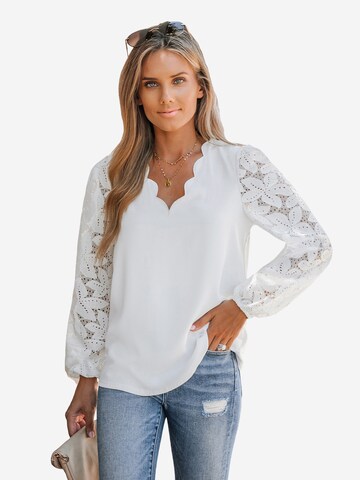 Cupshe Blouse in White
