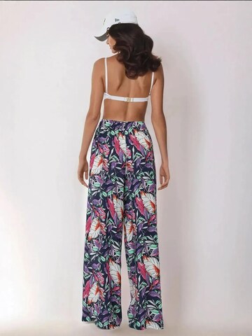 Wide Leg Pantalon Hiccup en bleu