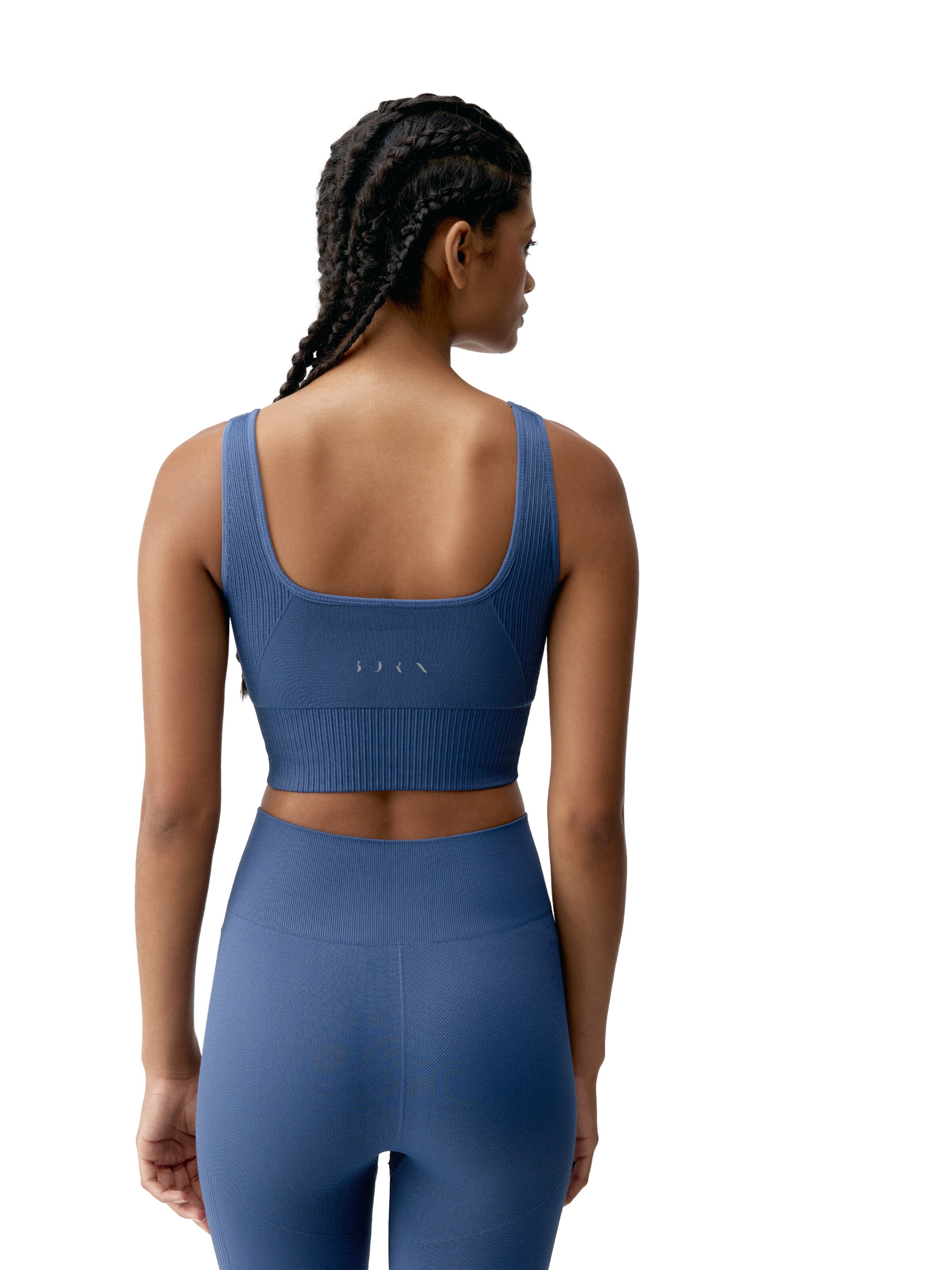 Born Living Yoga Sporttop ' Yami ' in Blauw