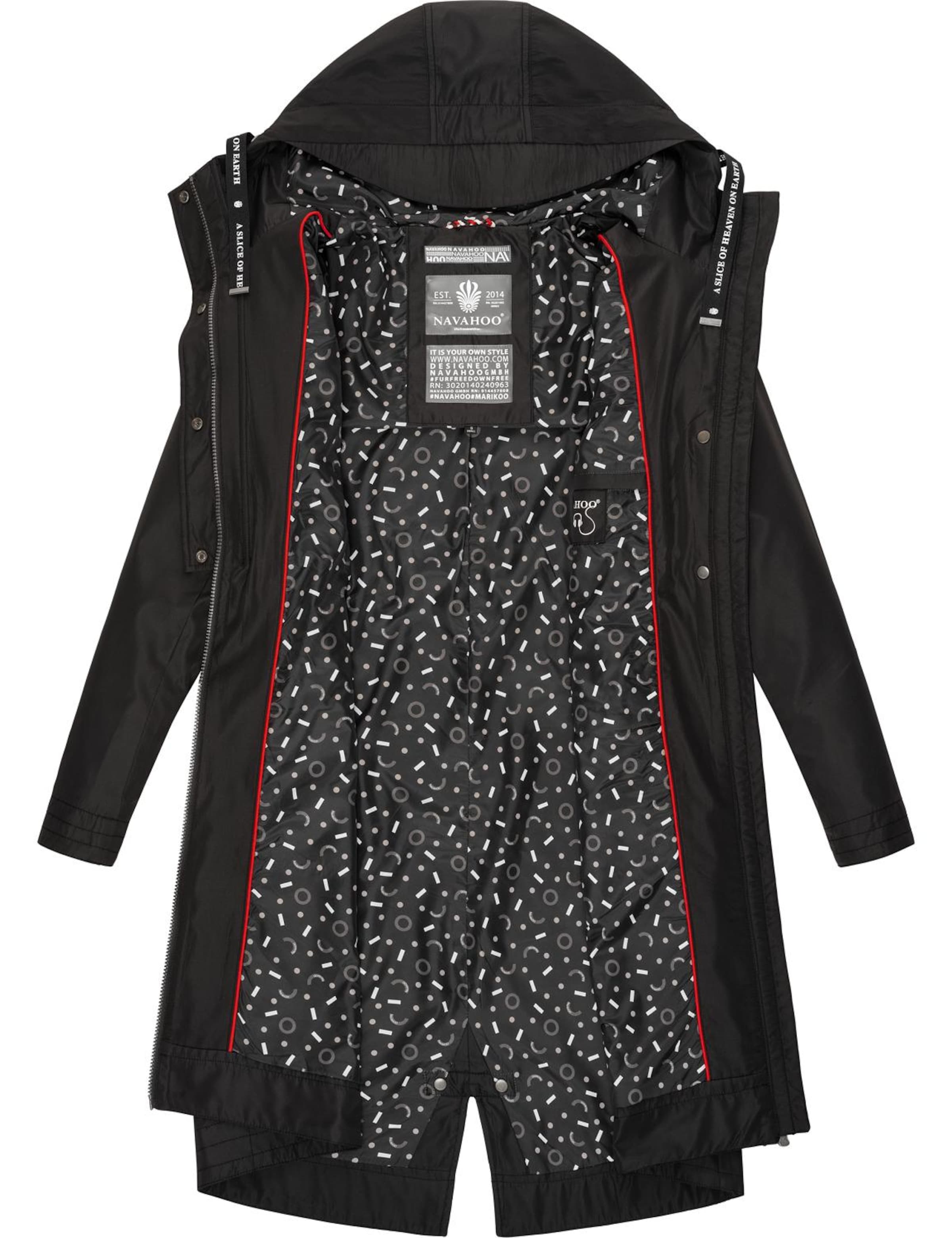 NAVAHOO Átmeneti parka ' Josinaa ' - fekete