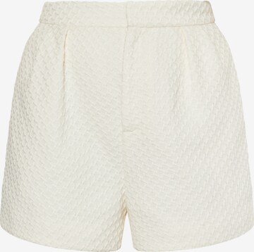 faina Pleat-front trousers in White: front