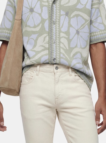 Only & Sons Slimfit Τζιν 'ONSLoom' σε μπεζ: μπροστά