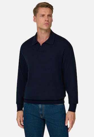 Boggi Milano Pullover in Blau: Vorderseite