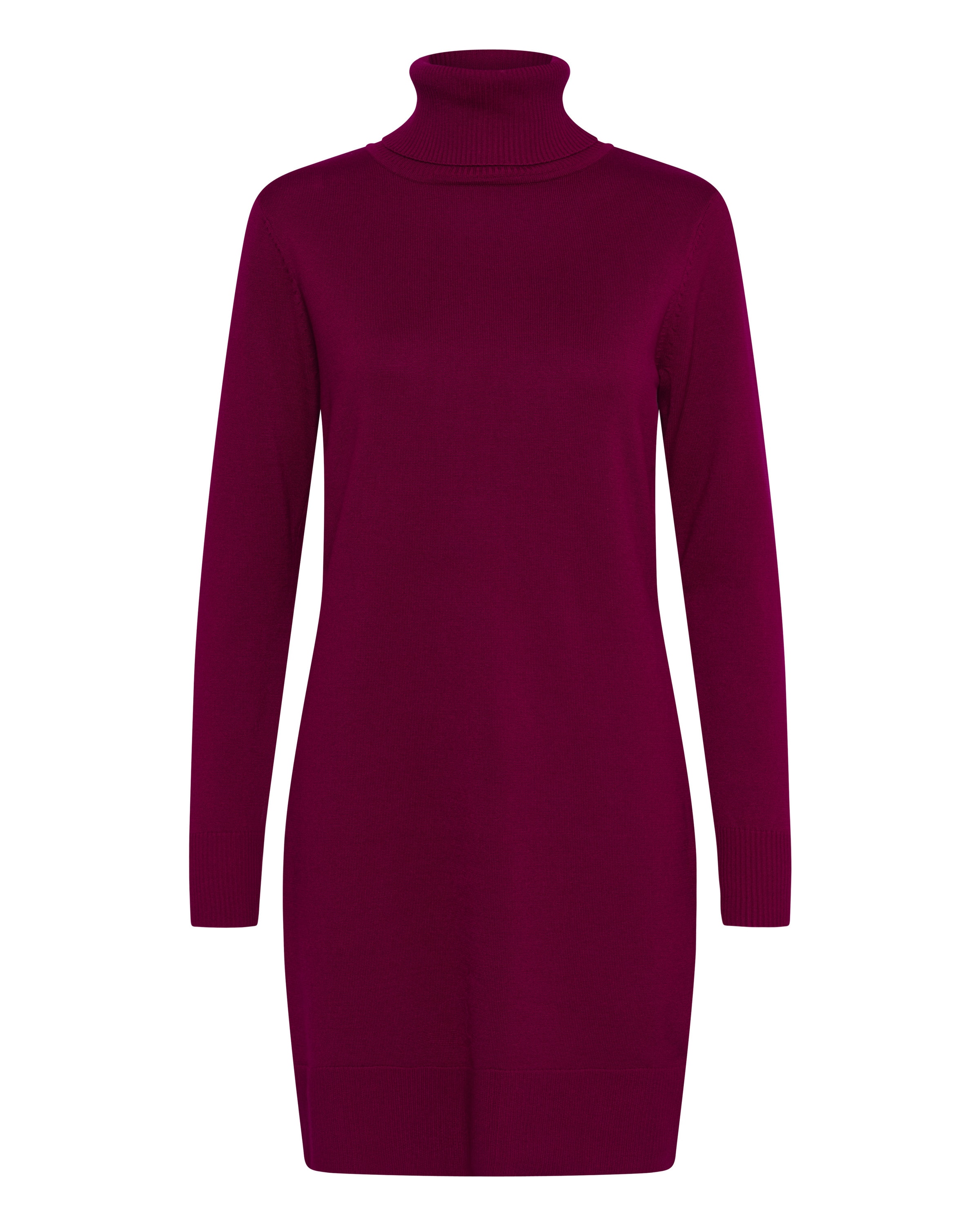 SAINT TROPEZ Gebreide jurk 'MilaSZ' in de kleur Bordeaux, Productweergave