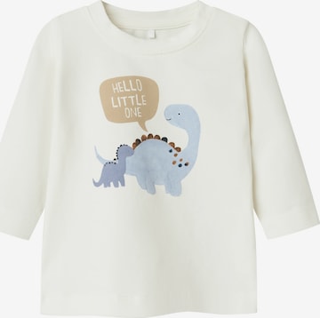 NAME IT Paita 'NBMNORS' värissä valkoinen: etupuoli