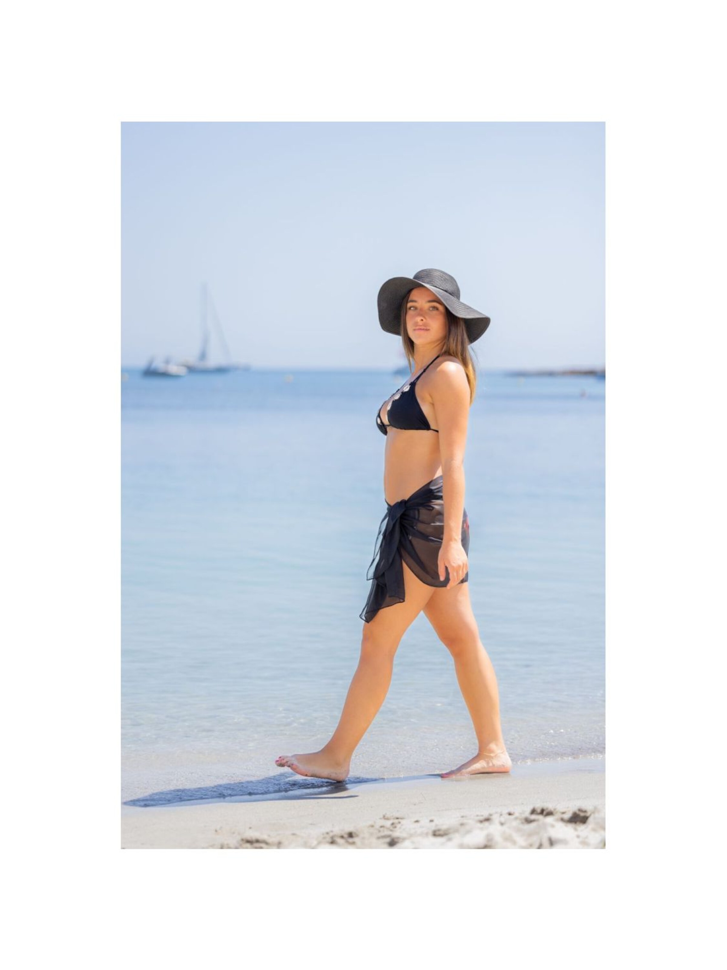 Gonna 'Uni' di alberto cabale in nero