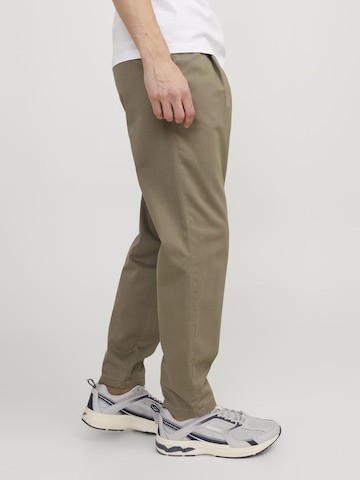 Wide Leg Pantalon chino JACK & JONES en vert