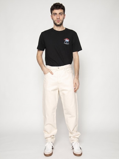 EDWIN Jeans 'Loose Tapered Rinsed Beige' i 36/32 i beige, Produktvisning