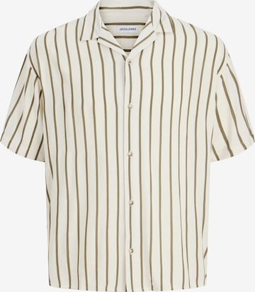 Fit confort Chemise 'JJEJEFF' JACK & JONES en vert : devant