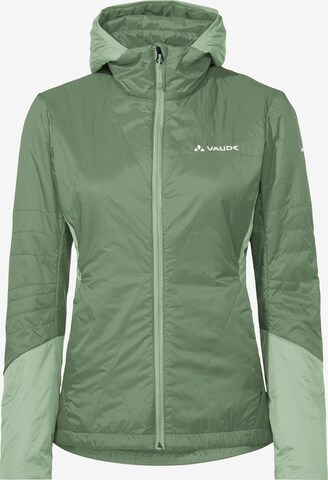 VAUDE Outdoorjas '  Freney V ' in Groen: voorkant