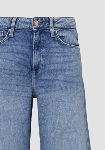 Wide Leg Jean 'Catie' QS en bleu