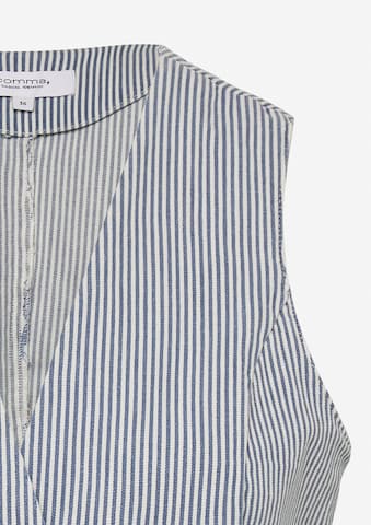 Vestă de costum de la comma casual identity pe albastru
