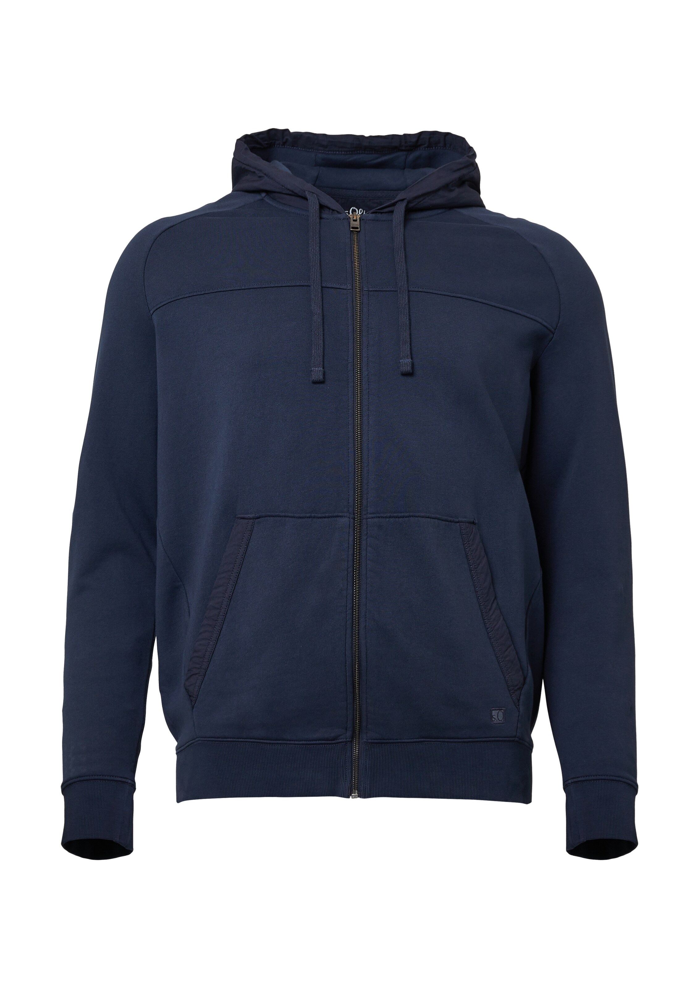 Veste de survêtement s.Oliver en bleu : devant