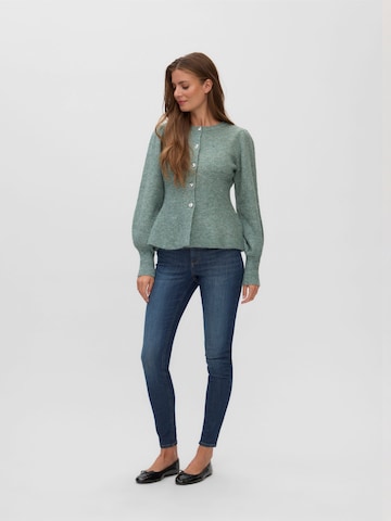 VERO MODA Cardigan 'LEMON' i grøn