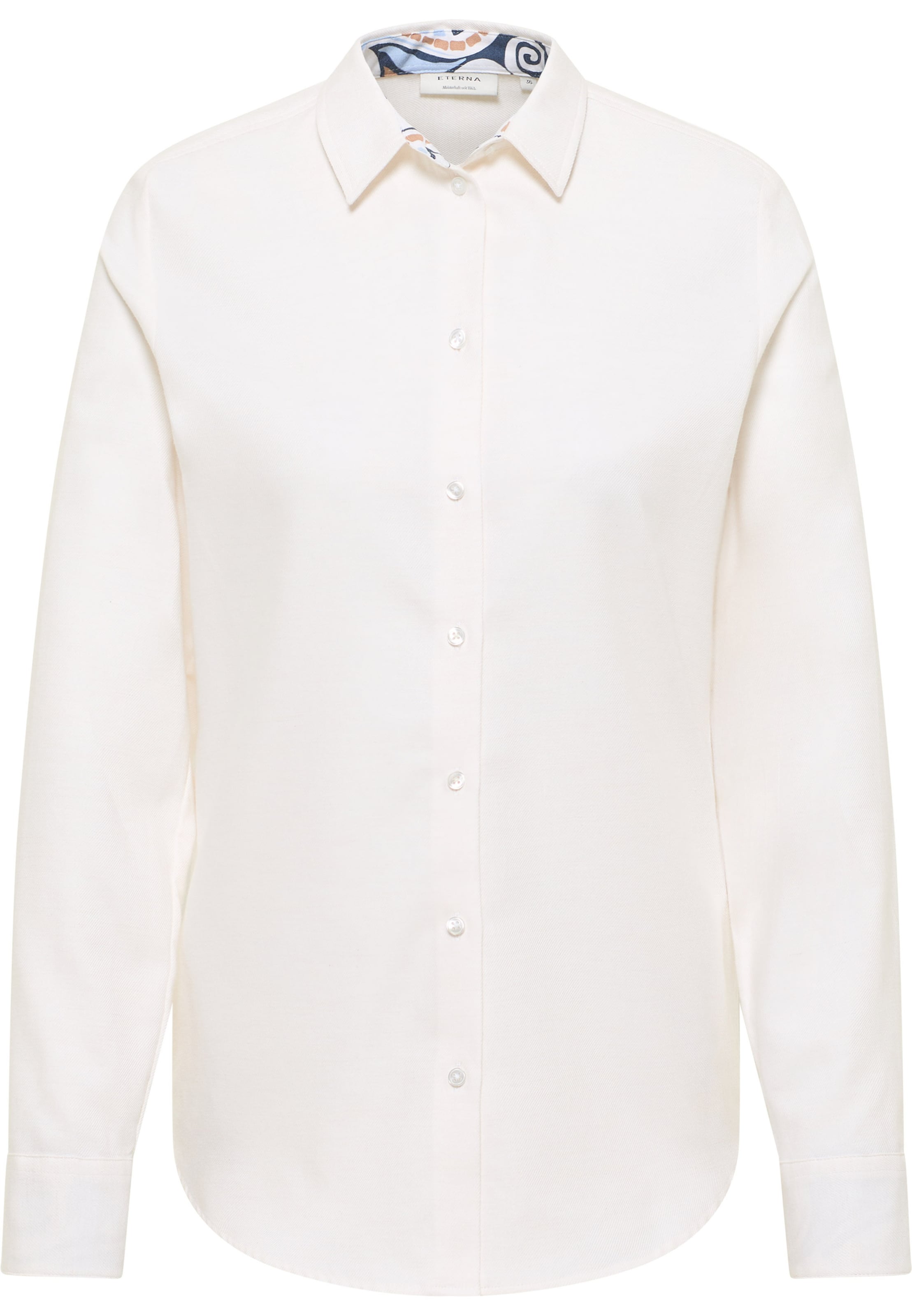 ETERNA Blouse in Wit: voorkant