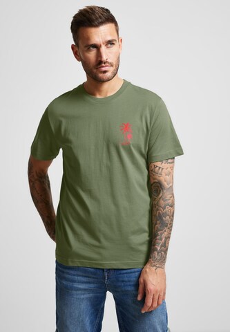 Street One MEN Shirt in Green: front