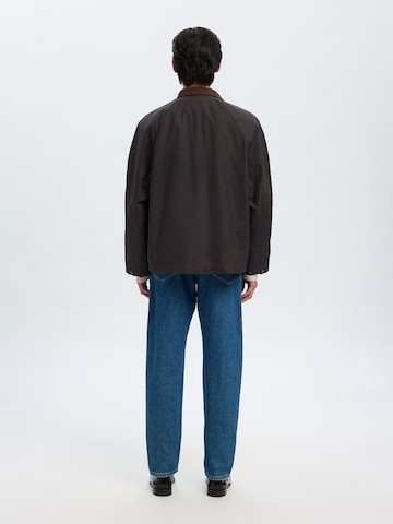 SELECTED Tussenjas 'SLHMARK' in Bruin