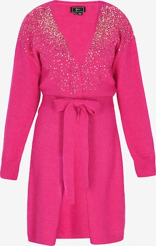 faina - Cárdigan en rosa: frente