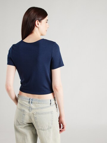 VILA T-Shirt 'VIMOONEY' in Blau