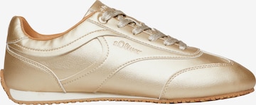s.Oliver Sneakers laag in Goud: voorkant