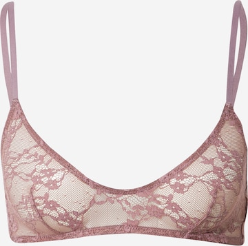 Bustier Soutien-gorge ETAM en violet : devant