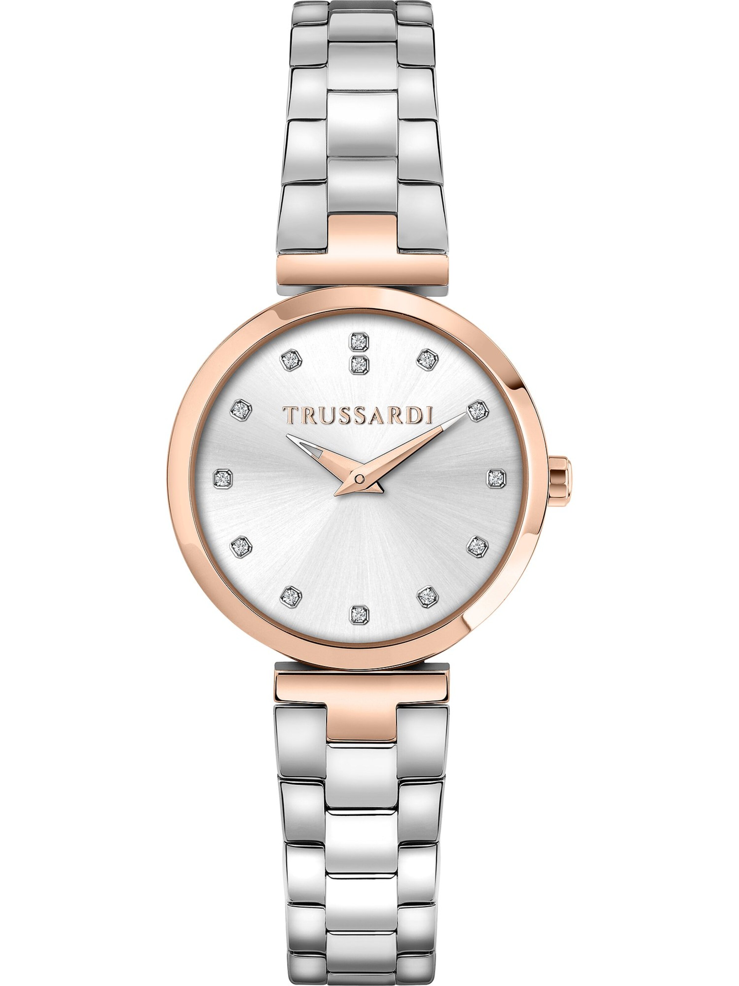 Trussardi Uhr in Silber: Vorderseite