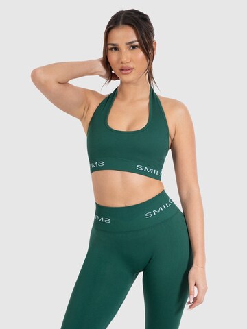 Smilodox Bralette Sports top 'Azura' in Green