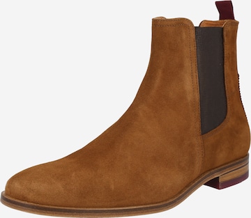 Ted Baker - Botas chelsea 'Ficus' em bege: frente