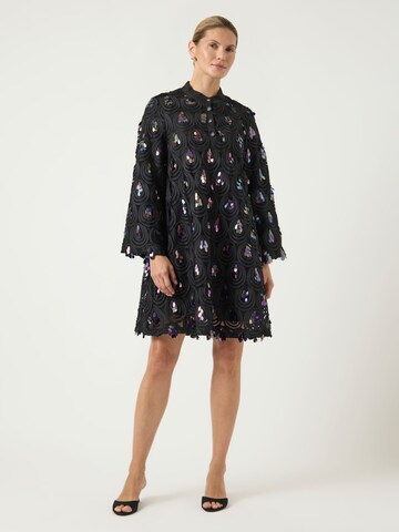 YAS - Vestido de gala en negro: frente