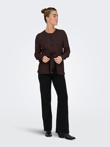 Only Maternity Knit cardigan 'OLMKALLU' in Brown
