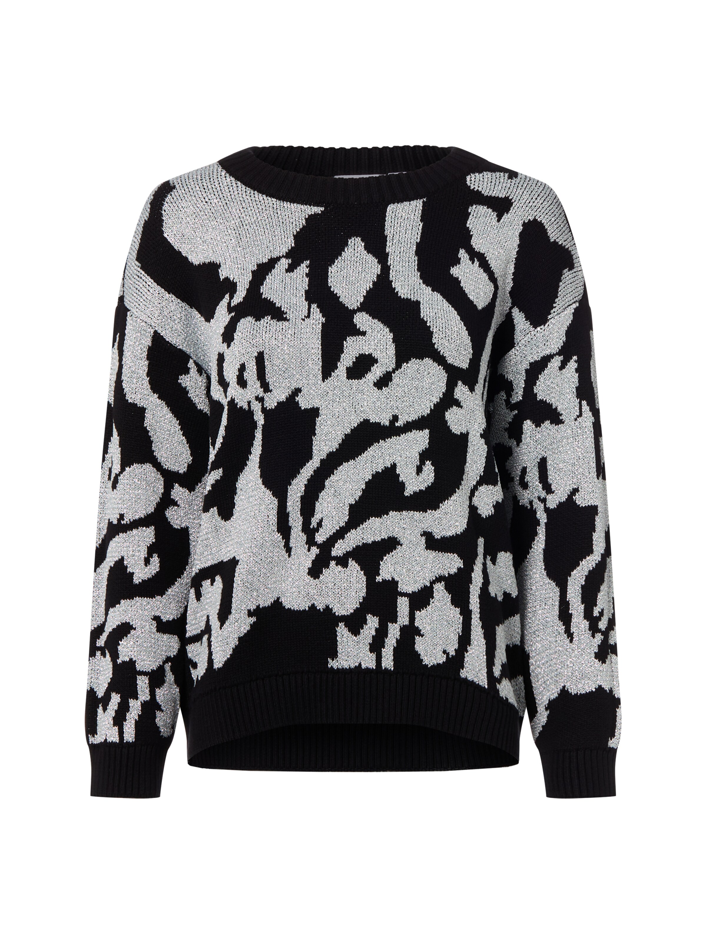 VILA Sweater 'VIBeca' in Grey: front