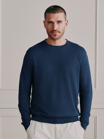 Next Kampsun, värv sinine: eest vaates