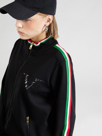 19V69 ITALIA Sweatjacke 'ISA' in Schwarz