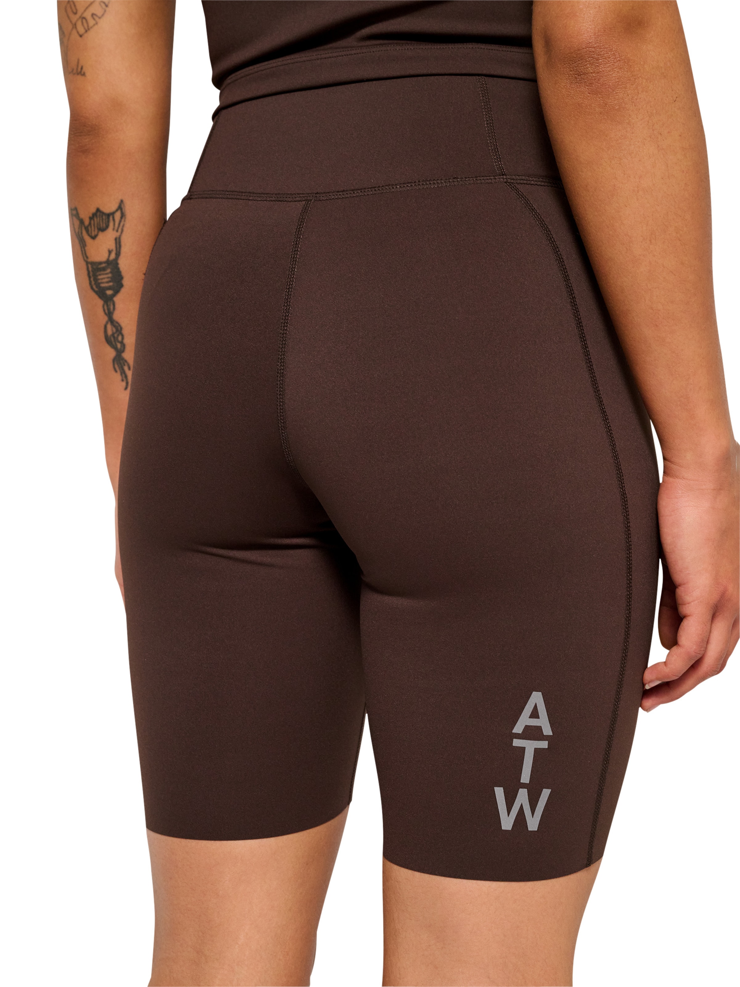 HALO Skinny Workout Pants in Brown