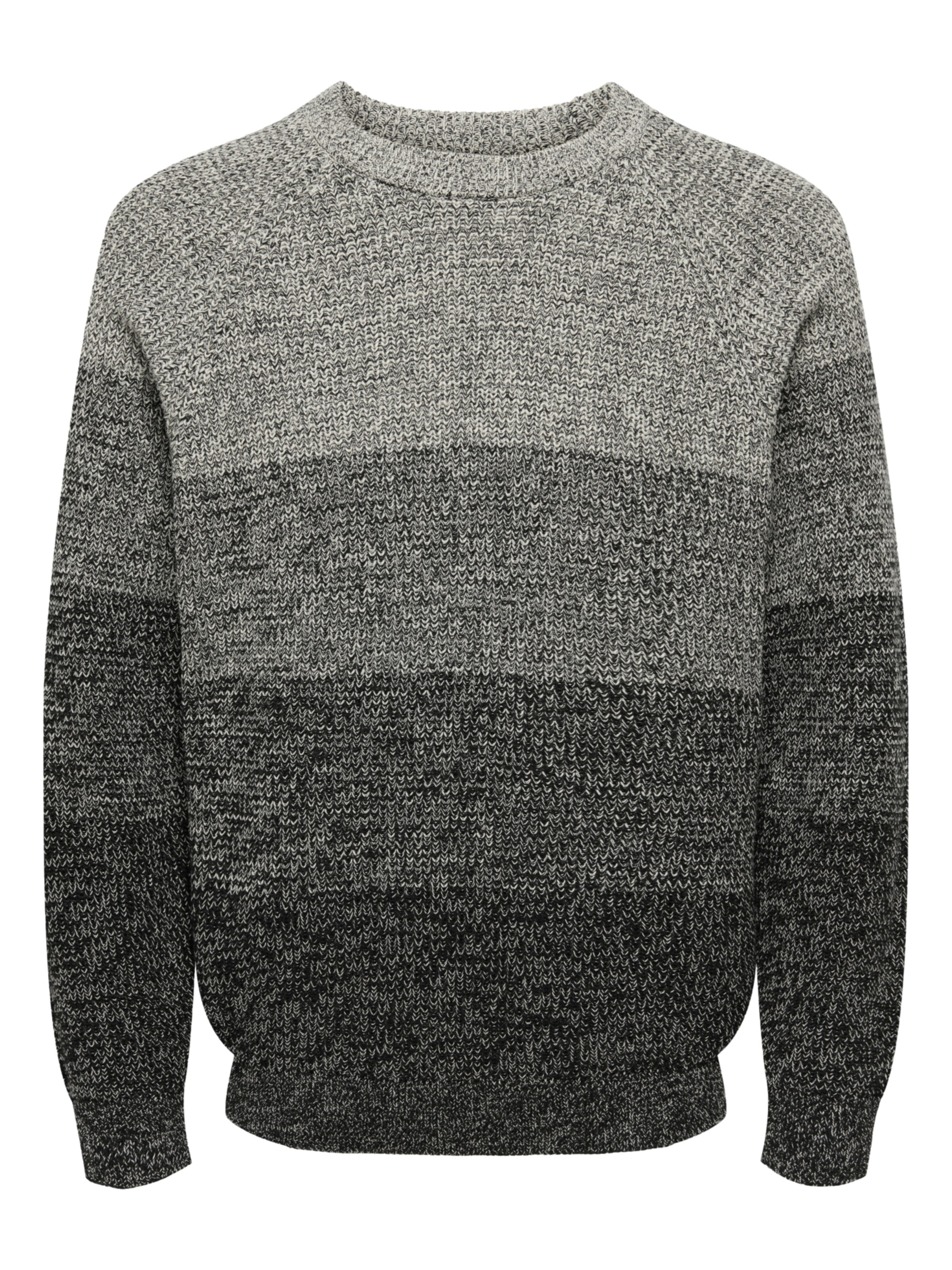 Only & Sons Trui 'ONSBirk' in Grijs: voorkant