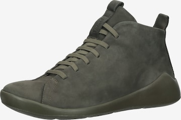 THINK! Lace-Up Ankle Boots in Grey: front