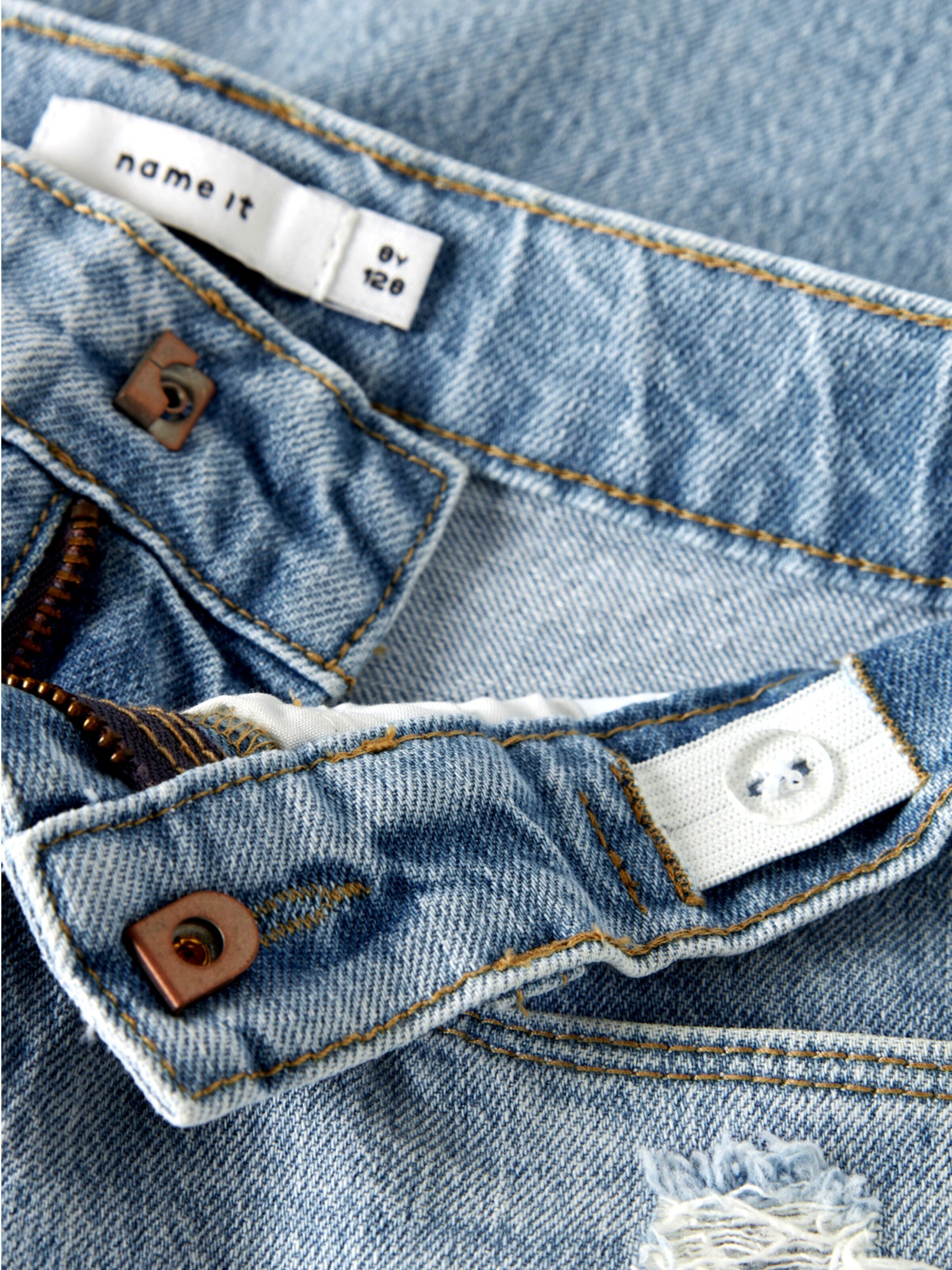 Regular Pantalon 'Rose' NAME IT en bleu