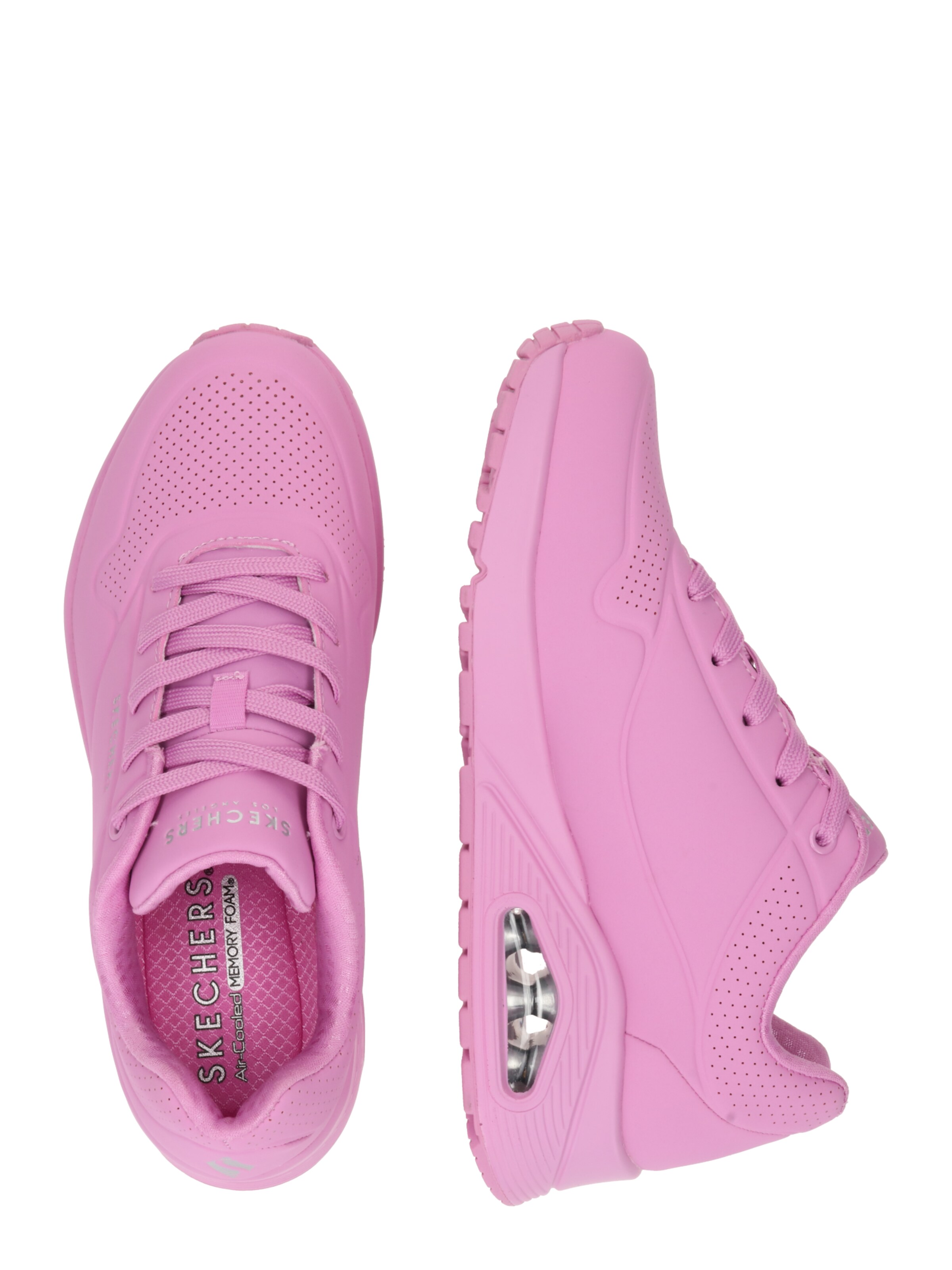 SKECHERS Sneaker 'Uno Stand On Air' in Lila